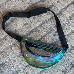 Amika Holographic Multi-Color Hip Pack/ Bum Bag